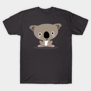 Kawaii Koala Illustration T-Shirt